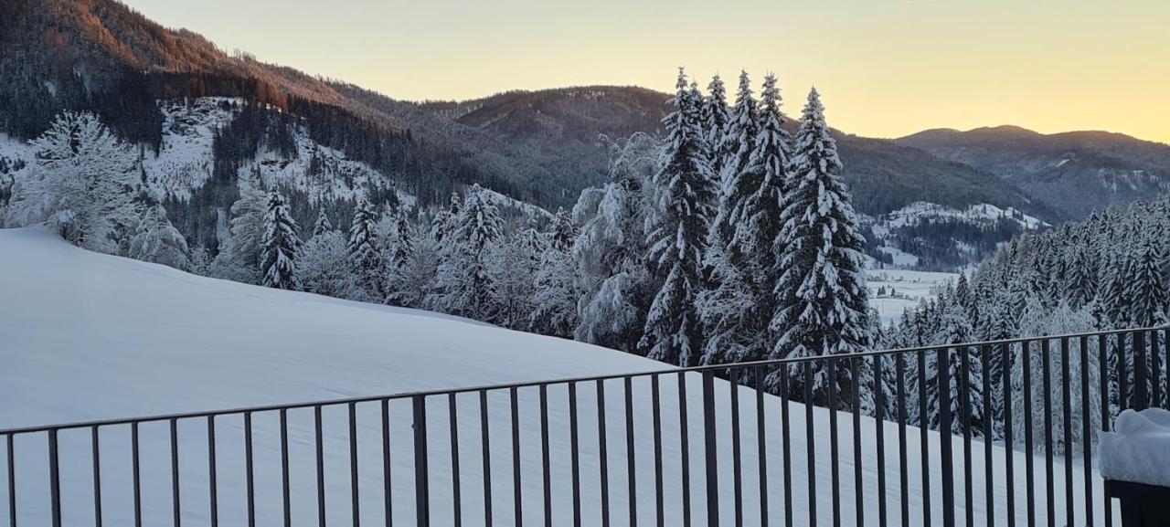 Penthouse Skyview Im Natur-Erlebnispark Bad Kleinkirchheim Patergassen Esterno foto